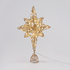 “GOLD & WHITE BEAD STAR ” 20 MINI WW LED ΛΑΜΠ. ΜΠΑΤ. 3ΧΑΑ,IP20 37x5x20cm - ledmania.gr