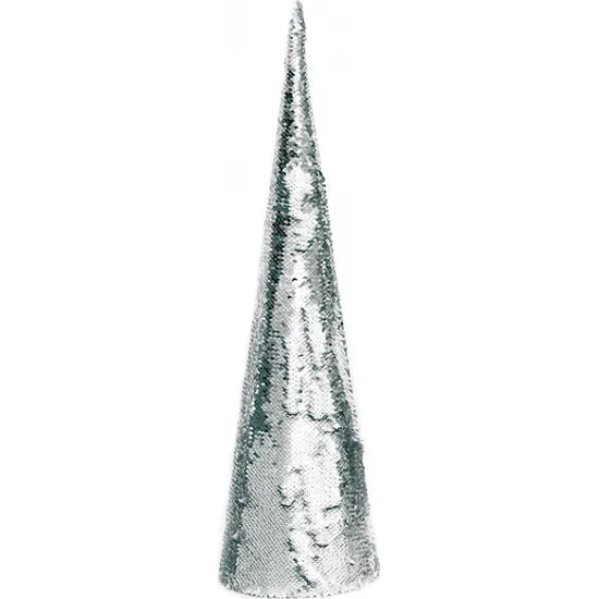 ΔΙΑΚΟΣΜΗΤΙΚΟ ΧΡΙΣΤΟΥΓΕΝΝΙΑΤΙΚΟ ΔΕΝΤΡΟ 60cm 20LEDS ΑΣΗΜΙ/ΛΕΥΚΟ ΠΟΥΛΙΕΣ - ledmania.gr