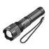 XHP50 LED Φακός Tactical 1000 Lumens Zoom Επαναφορτιζόμενος 5 λειτουργιών ισχυρός φακός - ledmania.gr