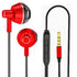 XO EP34 Metal Half In-ear Earphone 1.2M RedBlack - ledmania.gr