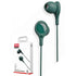 XO EP46 Noise-cancelling in-ear sleep Earphone 1.2M Green - ledmania.gr