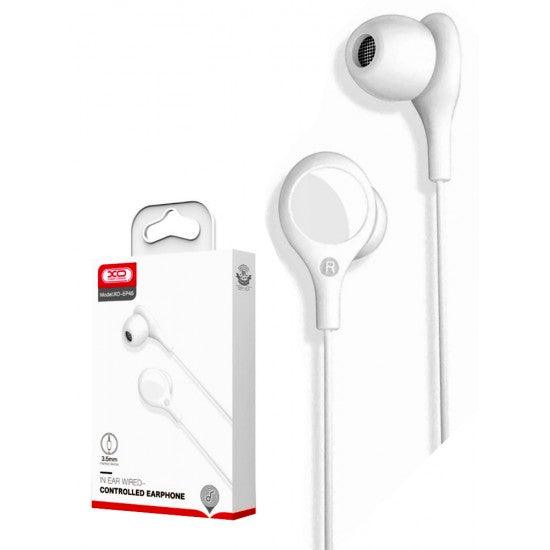 XO EP46 Noise-cancelling in-ear sleep Earphone 1.2M White - ledmania.gr