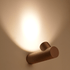 ΕΠΙΤΟΙΧΟ Φ/Σ LED 6W 3000K ΑΛΟΥΜΙΝΙΟ ΧΡΥΣΟ 23Χ10,7Χ6,5CM - ledmania.gr