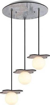 ΚΡΕΜΑΣ Φ/Σ 3ΧG9  ΑΠΟΧ ΠΑΛ ΞΥΛ MDF+ΛΕΥΚ ΓΥΑΛΙ Φ30ΧΗ60CM - ledmania.gr