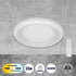 GloboStar® MELINA 61041 Πλαφονιέρα Οροφής Κύκλος LED CCT 55W 6376lm 120° AC 220-240V - Εναλλαγή Φωτισμού μέσω Τηλεχειριστηρίου All In One Ψυχρό Λευκό 6000k+Φυσικό Λευκό 4500k+Θερμό Λευκό 2700k Dimmable Φ48cm - Λευκό - 3 Years Warranty - ledmania.gr