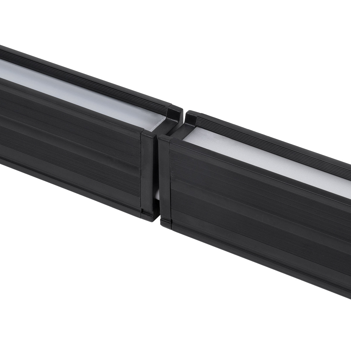 GloboStar® MARKET 61020-P Γραμμικό Κρεμαστό Φωτιστικό Linear LED 18W 2230lm 60° AC 220-240V Μ120 x Π2 x Υ4cm Ψυχρό Λευκό 6000K - Μαύρο - 3 Years Warranty