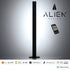 GloboStar® ALIEN-DIVA-BLACK-50-1 ALIEN Design DIVA Μοντέρνο Minimal Nordic Μεταλλικό Φωτιστικό Επιτραπέζιο - Πορτατίφ - Λαμπατέρ Μαύρο LED 8W 1120lm με Ασύρματο Χειριστήριο RF & Dimmer IP20 Ψυχρό Λευκό 6000K Μ3 x Π1.6 x Υ50cm - ledmania.gr