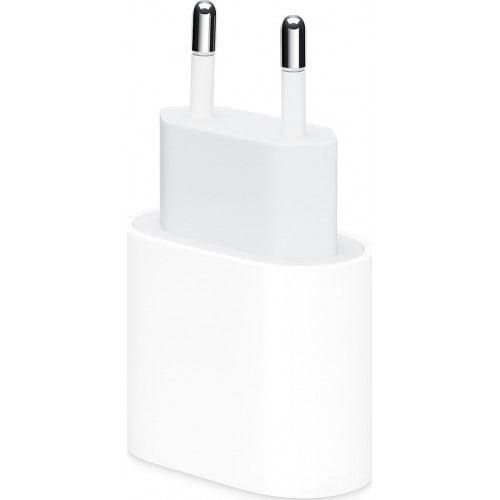 APPLE 20W USB-C Wall Adapter Λευκό – MHJE3ZM/A - ledmania.gr