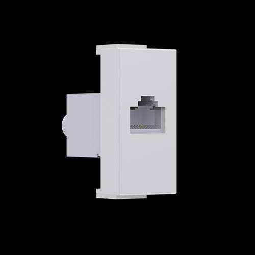^ MODYS ΠΡΙΖΑ ΔΙΚΤΥΟΥ ΙΒΟΥΑΡ 1 ΣΤ. RJ45 CAT.6 ΜΕ ΘΩΡΑΚΙΣΗ IP20 - ledmania.gr