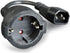CABLEXPERT POWER ADAPTER CORD (C14 MALE TO SCHUKO FEMALE) - ledmania.gr
