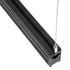 GloboStar® OFFICE 61025-P Γραμμικό Κρεμαστό Φωτιστικό Linear LED 18W 2170lm 120° AC 220-240V Μ120 x Π2 x Υ4cm Θερμό Λευκό 2700K - Μαύρο - 3 Years Warranty - ledmania.gr