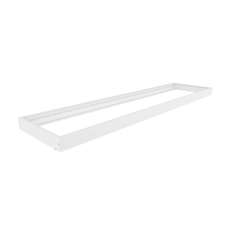 CEILING ALUM FRAME 30x120x6.5cm FOR OTIS & PILO LED PANELS (WITH SCREWS) - ledmania.gr