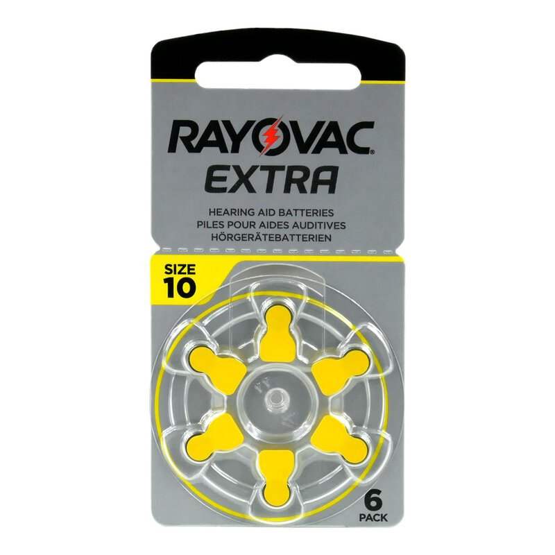 RAYOVAC EXTRA ADVANCED 10 MF HEARING AID BATTERIES - ledmania.gr