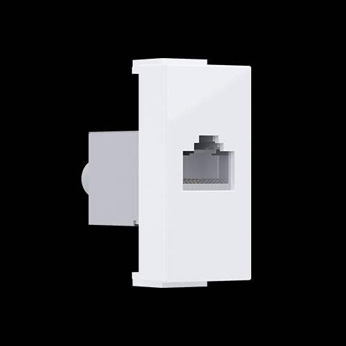 ^ MODYS ΠΡΙΖΑ ΤΗΛΕΦΩΝΟΥ ΛΕΥΚΗ 1 ΣΤ. RJ11 CAT3 IP20 - ledmania.gr