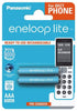 PANASONIC ENELOOP LITE R03 AAA 550mAh BK-4LCCE/2BE BL2 - ledmania.gr