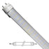 GloboStar® 76187 Λάμπα LED Τύπου Φθορίου T8 Αλουμινίου Τροφοδοσίας Δύο Άκρων 150cm 25W 230V 2300lm 180° με Καθαρό Κάλυμμα Θερμό Λευκό 3000K - ledmania.gr