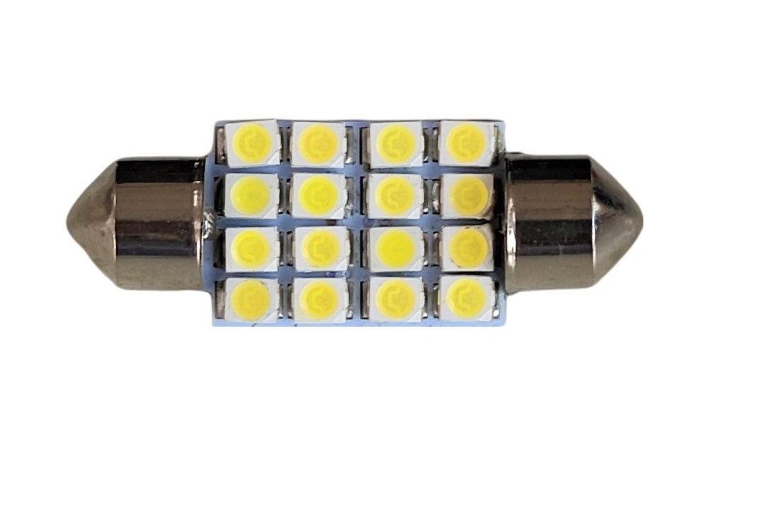 Safego 4x C5w led 31mm 5630 SMD 6 LED Ampoule Lampe Dôme Festoon