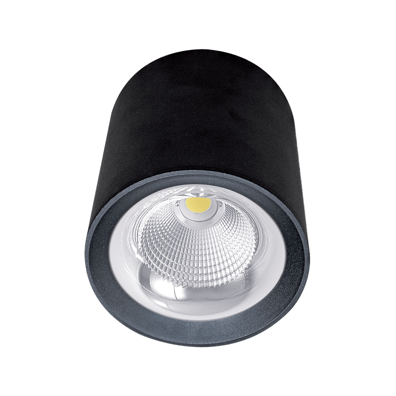 FLCOM LED DOWNLIGHT OM 10W 230V 4000K 60° BLACK - ledmania.gr