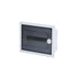 FLUSH MOUNTING 12 MODULES 1 ROW TRANSPARENT - ledmania.gr