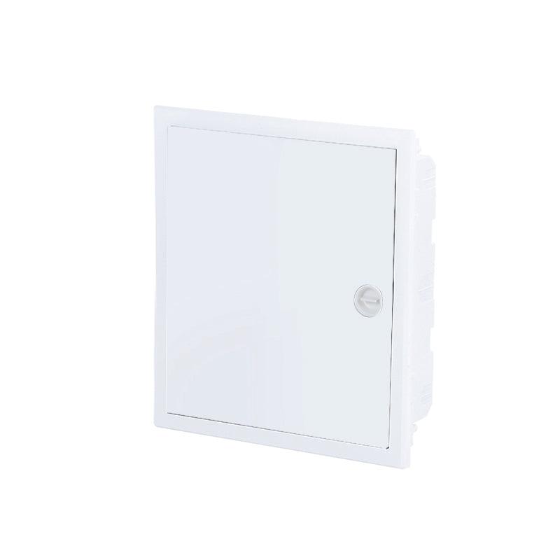 FLUSH MOUNTING 24 MODULES 2 ROWS WHITE DOOR - ledmania.gr