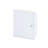 FLUSH MOUNTING 24 MODULES 2 ROWS WHITE DOOR - ledmania.gr