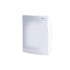 FLUSH MOUNTING 24 MODULES 2 ROWS WHITE DOOR - ledmania.gr