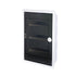 FLUSH MOUNTING 36 MODULES 3 ROWS TRANSPARENT - ledmania.gr