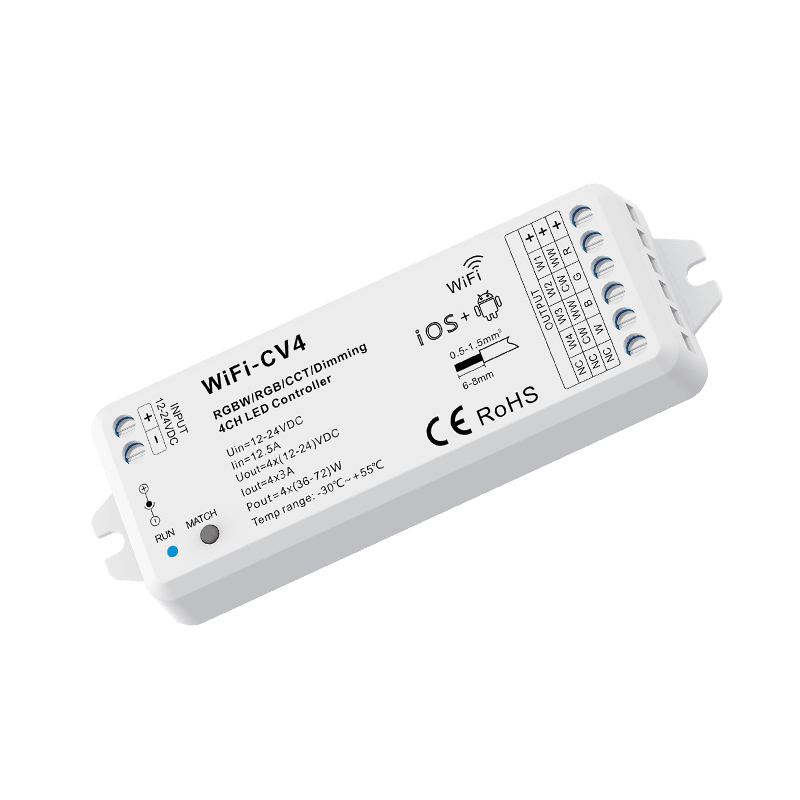 FOUR CHANNEL CONSTANT VOLTAGE RECEIVER - ledmania.gr