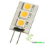 G4 -Led  3smd 5050-12v Dc/Ac-120° - ledmania.gr