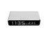GEMBIRD DIGITAL ALARM CLOCK WITH WIRELESS CHARGING FUNCTION SILVER - ledmania.gr