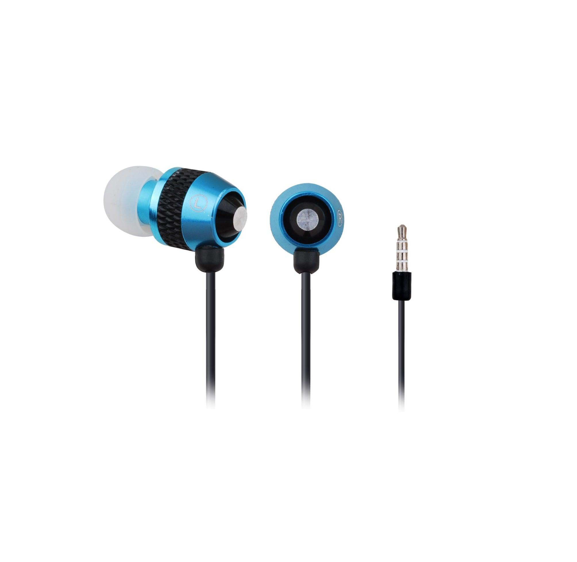 GEMBIRD MHS-EP-002 METAL EARPHONES WITH MICROPHONE AND VOLUME CONTROL - ledmania.gr