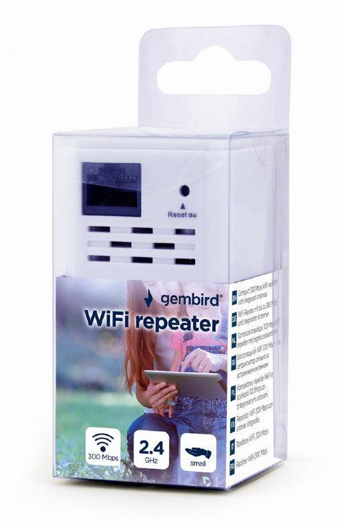 GEMBIRD WIFI REPEATER 300MBPS WHITE WNP-RP300-03 - ledmania.gr