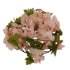 GloboStar® 09020 Τεχνητό Κρεμαστό Φυτό Διακοσμητική Γιρλάντα Μήκους 2.2 μέτρων με 18 X Άνθη Κερασιάς Ροζ - ledmania.gr
