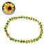 GloboStar® 09027 Τεχνητό Κρεμαστό Φυτό Διακοσμητική Γιρλάντα Μήκους 2 μέτρων με 80 X Μικρά Ηλιοτρόπια Κίτρινα - ledmania.gr