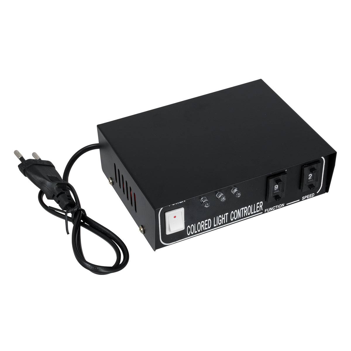 GloboStar® 22612-OVALE RGB Controller - Μεταλλάκτης Τροφοδοσίας AC/DC 230V IP20 για OVALE 120° Degree Neon Flex LED RGB 4 Pin Max 1500W - Έως 100 Μέτρα - ledmania.gr