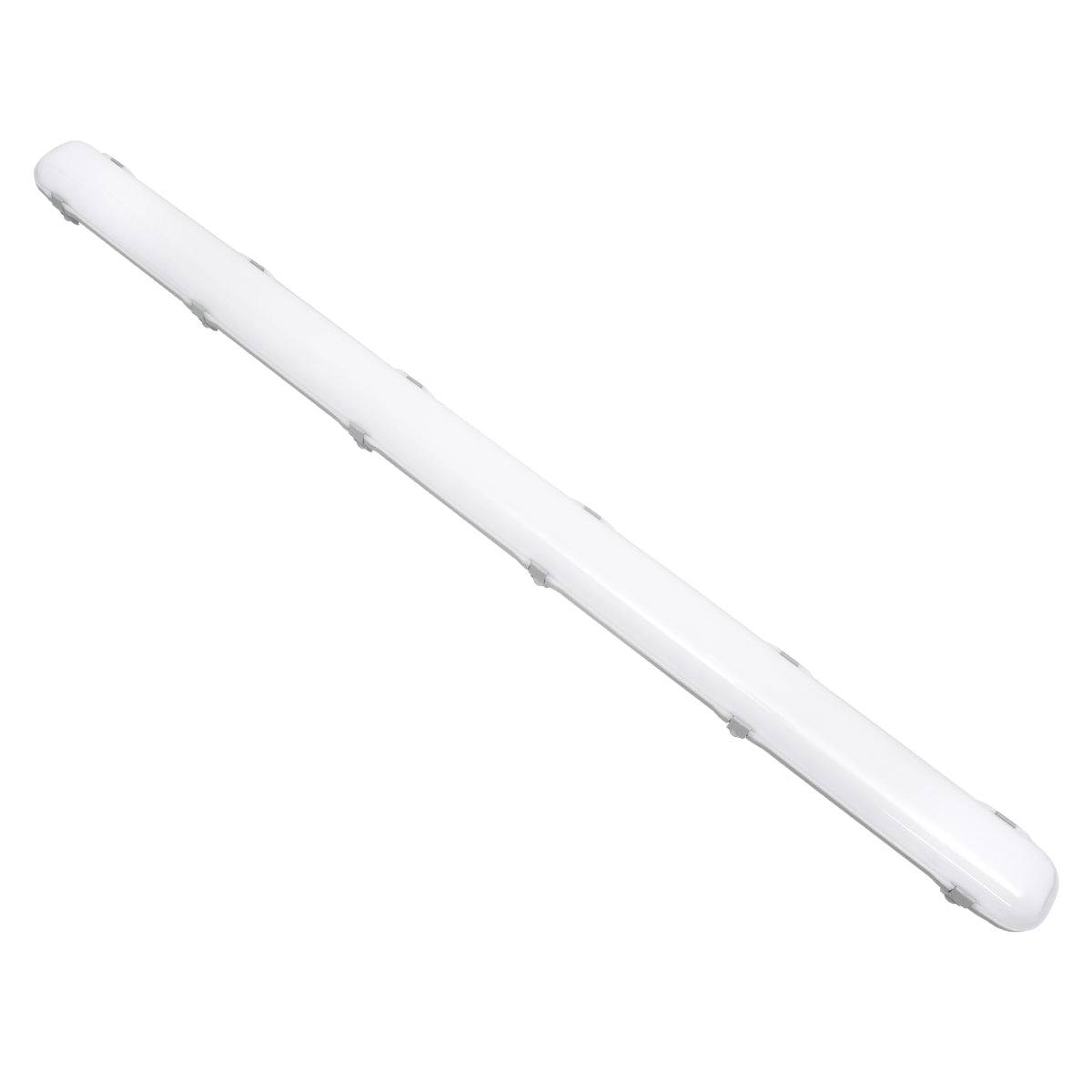 GloboStar® 60177 LED Γραμμικό Βιομηχανικό Φωτιστικό Tri-Proof 150cm 72W 8306lm 120° AC 220-240V Αδιάβροχο IP65 Μ150 x Π6 x Υ4cm Φυσικό Λευκό 4500K - 3 Years Warranty - ledmania.gr