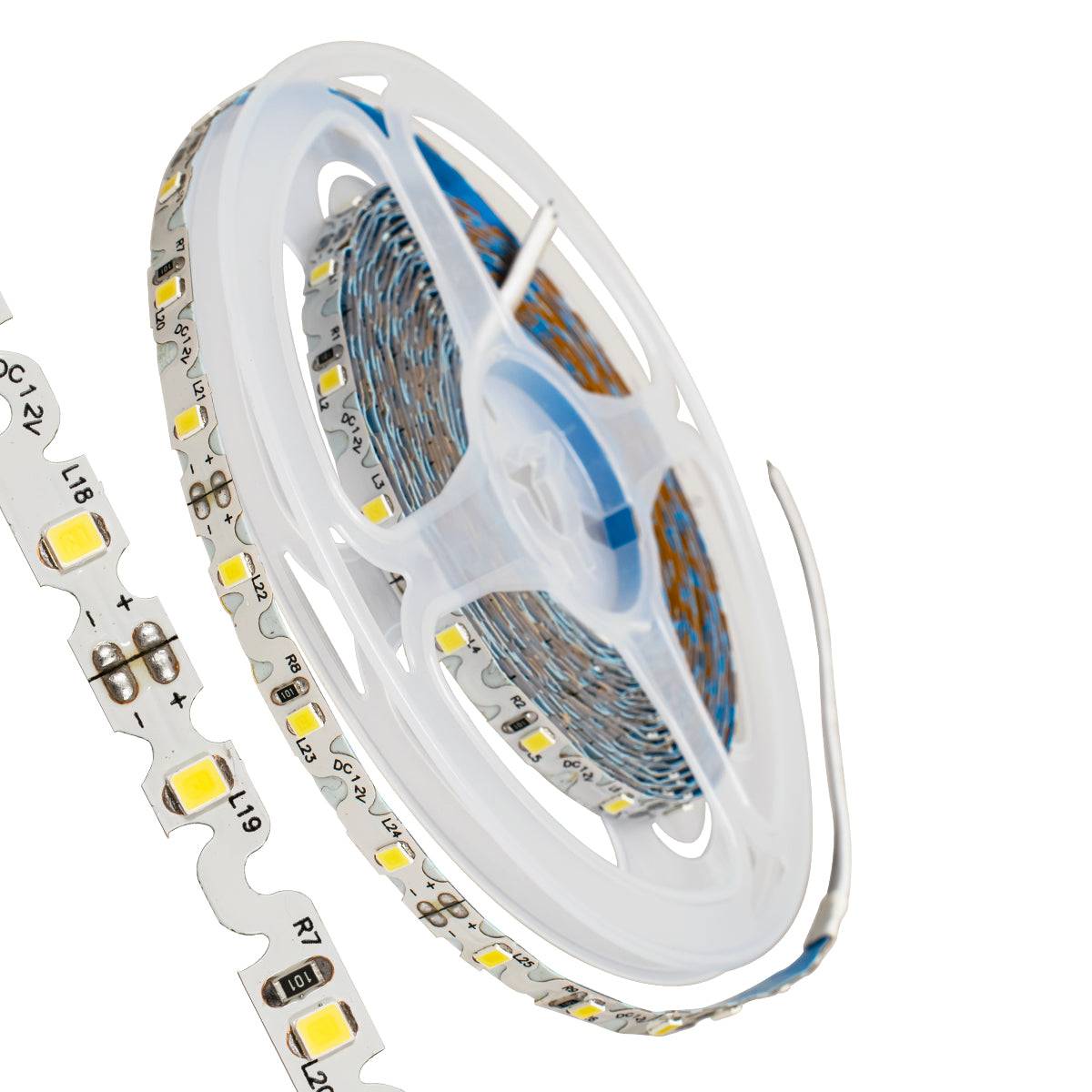 GloboStar® 70041 Ταινία LED Τύπου S Ζιγκ Ζαγκ SMD 2835 5m 6W/m 60LED/m 942lm/m 120° DC 12V IP20 Φυσικό Λευκό 4500K - 5 Χρόνια Εγγύηση - ledmania.gr