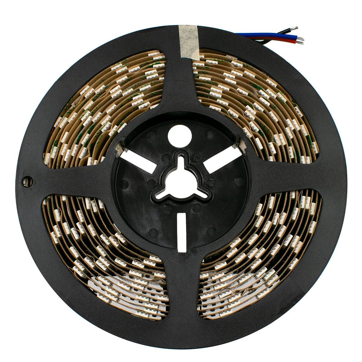 GloboStar® 70279 Διπλή Ταινία LED SMD 5050 5m 28.8W/m 120LED/m 2908lm/m 120° DC 24V IP20 RGB - 5 Χρόνια Εγγύηση - ledmania.gr