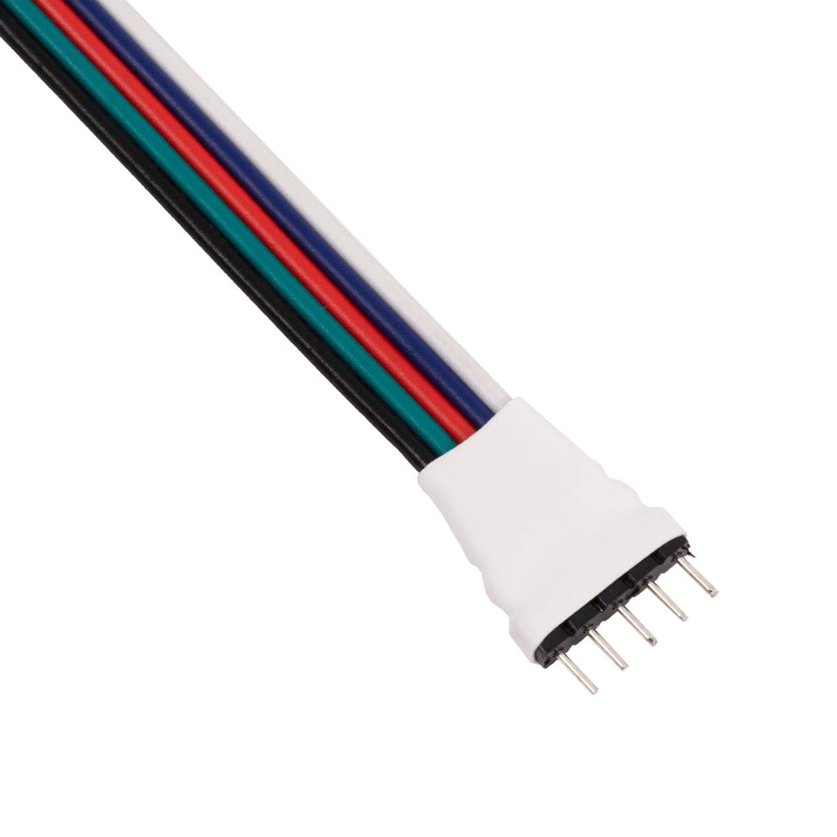 GloboStar® 70696 RGB+W Connector με 15cm Καλώδιο 5 PIN - ledmania.gr