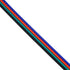 GloboStar® 70736 Εύκαμπτο Πλακέ Καλώδιο 1m RGB 4 x 0.25mm² - ledmania.gr