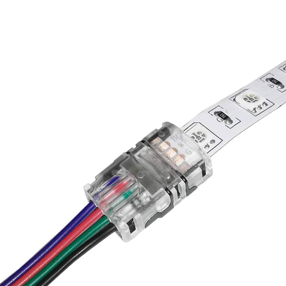 GloboStar® 70736 Εύκαμπτο Πλακέ Καλώδιο 1m RGB 4 x 0.25mm² - ledmania.gr