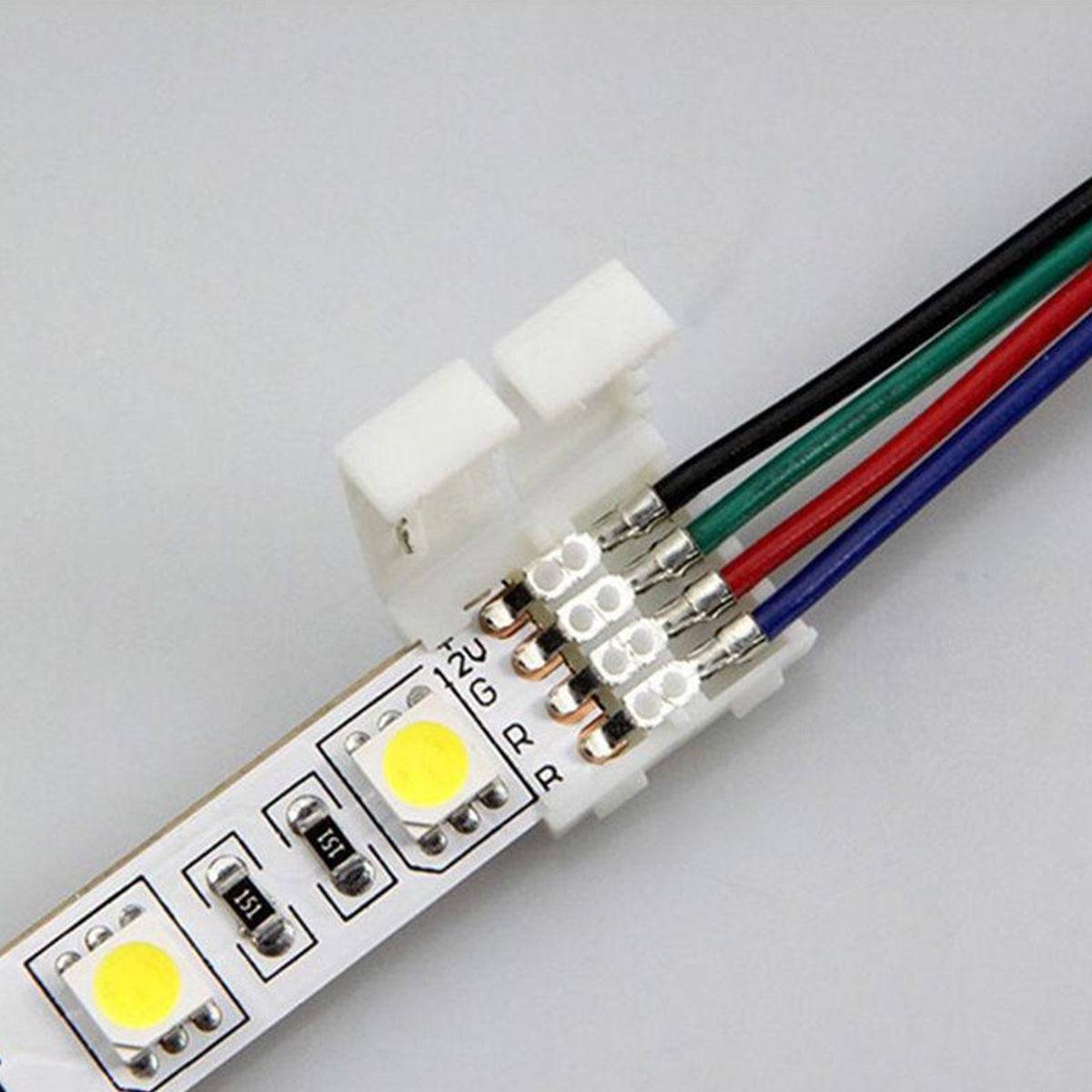 GloboStar® 70736 Εύκαμπτο Πλακέ Καλώδιο 1m RGB 4 x 0.25mm² - ledmania.gr