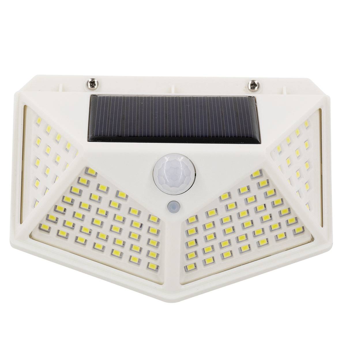 GloboStar® 71498 Αυτόνομο Ηλιακό Φωτιστικό LED SMD 10W 1000lm με Ενσωματωμένη Μπαταρία 1200mAh - Φωτοβολταϊκό Πάνελ με Αισθητήρα Ημέρας-Νύχτας και PIR Αισθητήρα Κίνησης Αδιάβροχο IP65 Ψυχρό Λευκό 6000K - ledmania.gr