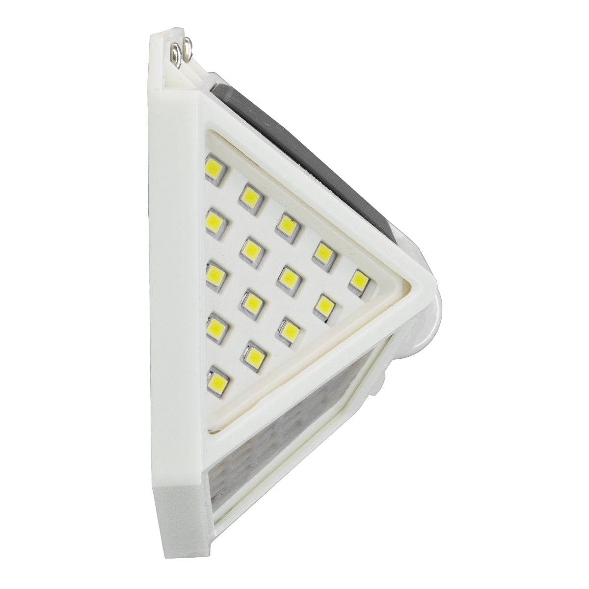 GloboStar® 71498 Αυτόνομο Ηλιακό Φωτιστικό LED SMD 10W 1000lm με Ενσωματωμένη Μπαταρία 1200mAh - Φωτοβολταϊκό Πάνελ με Αισθητήρα Ημέρας-Νύχτας και PIR Αισθητήρα Κίνησης Αδιάβροχο IP65 Ψυχρό Λευκό 6000K - ledmania.gr