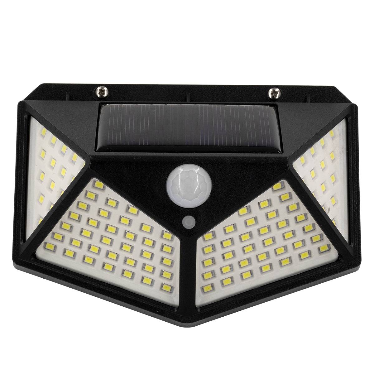 GloboStar® 71499 Αυτόνομο Ηλιακό Φωτιστικό LED SMD 10W 1000lm με Ενσωματωμένη Μπαταρία 1200mAh - Φωτοβολταϊκό Πάνελ με Αισθητήρα Ημέρας-Νύχτας και PIR Αισθητήρα Κίνησης Αδιάβροχο IP65 Ψυχρό Λευκό 6000K - ledmania.gr