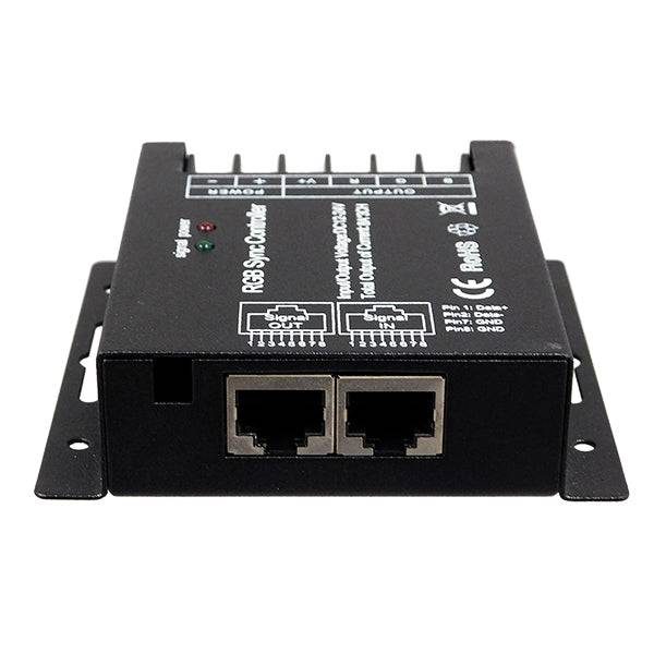 GloboStar® 73410 Ασύρματος LED RGB Controller με Χειριστήριο Αφής 2.4G RF SYNC 12V (288w) - 24V (576w) DC - ledmania.gr