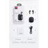 GloboStar® 87055 JOYROOM Originals JR-T13 Bilateral TWS Earphones με Θήκη Φόρτισης True Wireless Bluetooth V5.0 Binaural Συμβατό με iOS & Android Μαύρο - ledmania.gr