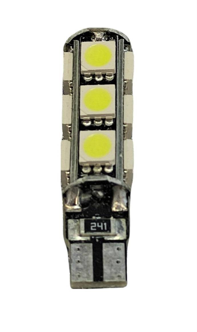 T10 13 Smd Canbus Led Αυτοκινήτου 5050-12vDc 250lm Ψυχρο Λευκο 1τεμ. - ledmania.gr