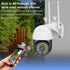 WI-Fi Auto tracking- dome PTZ κάμερα  30m Νυχτερινη παρακολούθηση Αδιαβροχη V380 pro - ledmania.gr