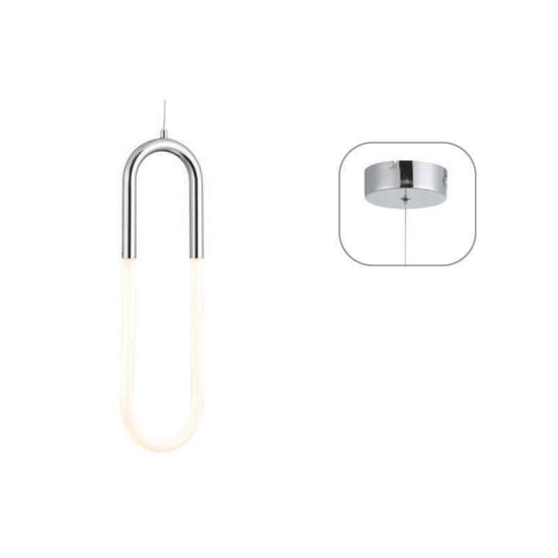 ΦΩΤΙΣΤΙΚΟ ΚΡΕΜΑΣΤΟ LED VENUS 8W 3000K 560LM ΧΡΩΜΙΟ - ledmania.gr